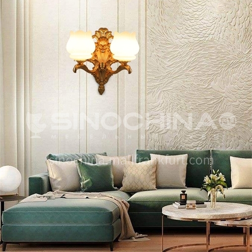 European style wall lamp bedside bedroom lamp living room dining room aisle staircase wall lamp HB-LF1011